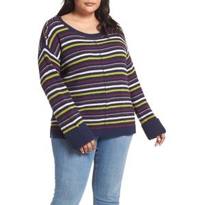 NWT Caslon Shoulder Button Detail Sweater